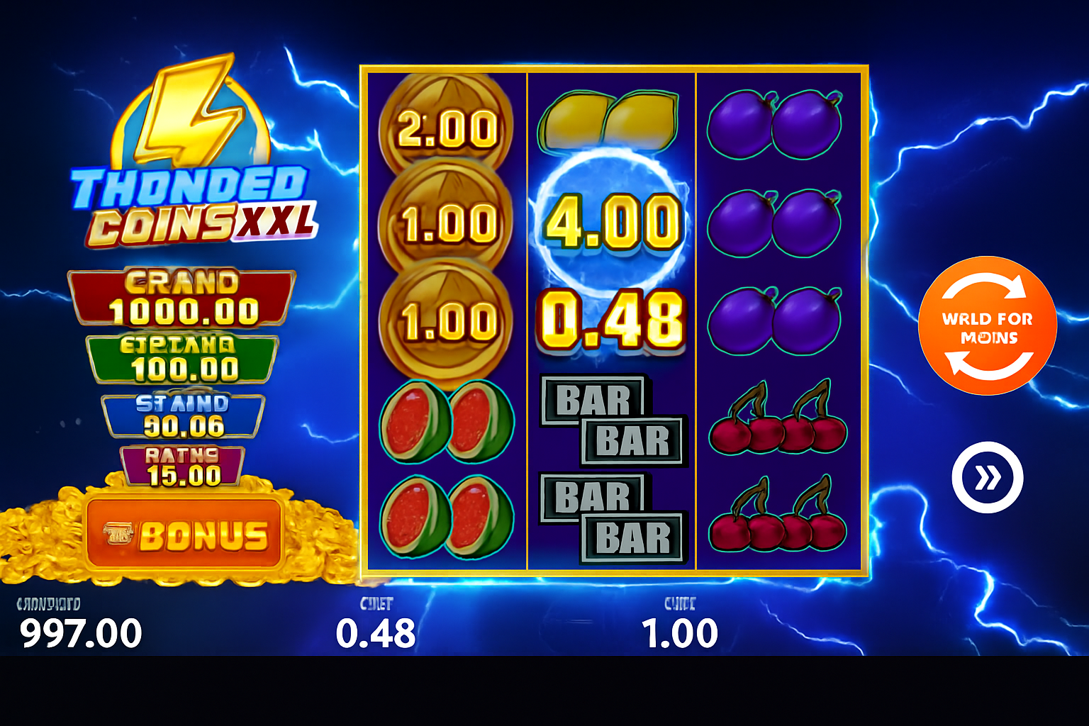 Thunder Coins XXL